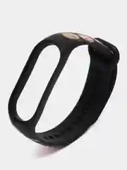 Шоколадный силиконовый ремешок для Xiaomi Mi Band, с принтом