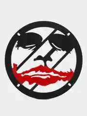 Черный грили для динамиков "Joker"