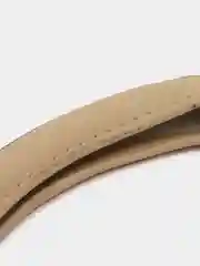 Оплетка на руль (чехол на руль) SKYWAY Luxury-4 M Бежевая экокожа S01102380