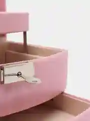 Золотой шкатулка для украшений, перламутровая