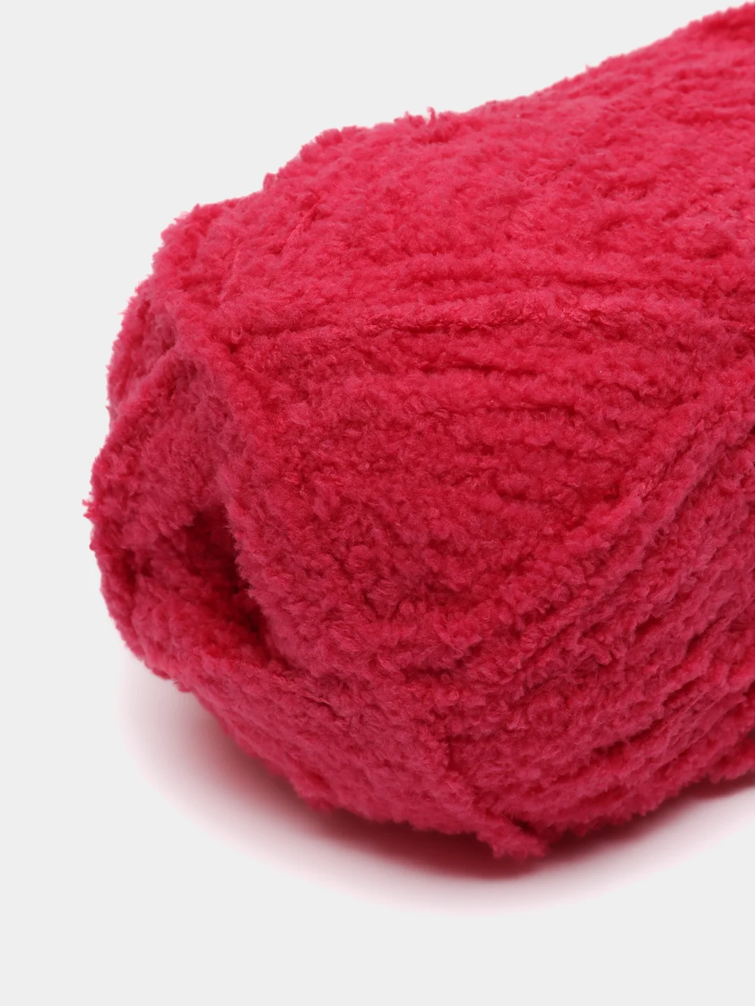 Вишнёвый пряжа плюшевая Alize Softy, микрополиэстер, 50 г, 115 м