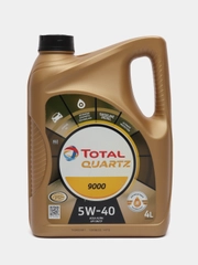 Моторное масло QUARTZ 9000 5W-40, синтетическое, 4 л