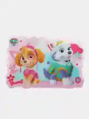 Подставка пластиковая под посуду (фигурная, с 3D изображением) "Щенячий патруль. Девочки"