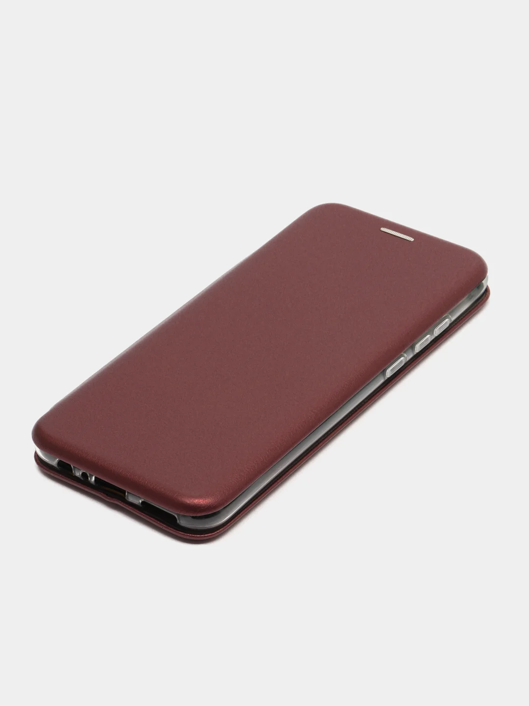 Бордовый чехол-книжка Huawei Y6P