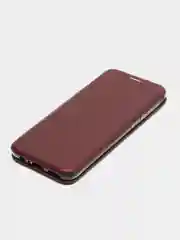 Бордовый чехол-книжка Huawei Y6P