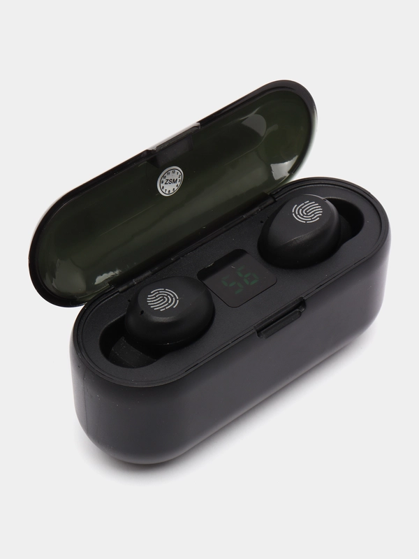 Беспроводные наушники F9 TWS Bluetooth 5.1 с сенсорным управлением