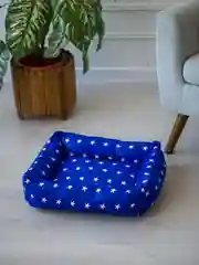 Фиолетовый лежак для кошек и собак мелких пород