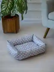 Фиолетовый лежак для кошек и собак мелких пород