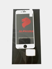 Защитное стекло для iPhone 6/6S, белое