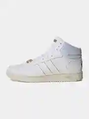 Белый кеды мужские Adidas Hoops 2.0 Mid G55080