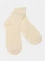 Лимонный носки женские, однотонные, 2 пары, размер 37-41