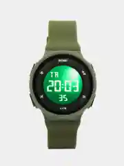 Зелёный хаки мужские наручные часы Skmei 1445  в подарочной упаковке