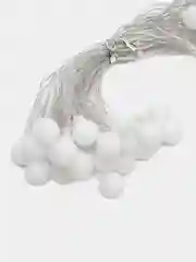Белый светодиодная гирлянда "Лампочки", 40 LED, 20 LED, 10  LED