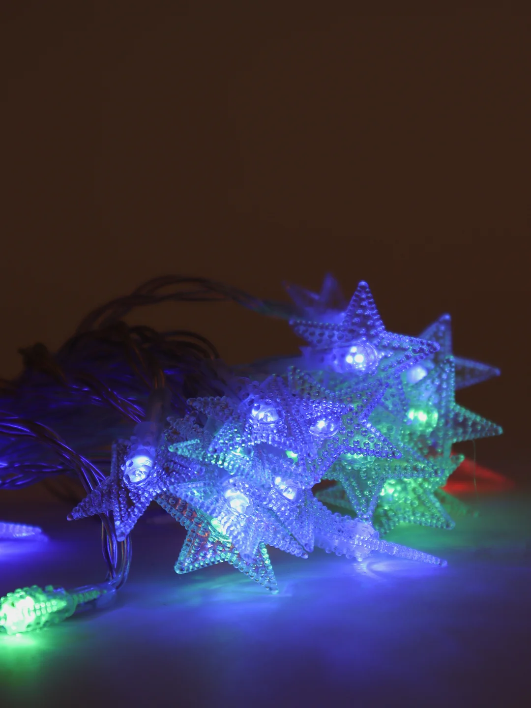 Красный светодиодная гирлянда Звездочки, 40 LED, 20 LED, 10 LED