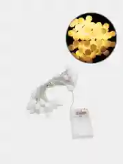 Белый светодиодная гирлянда "Лампочки", 40 LED, 20 LED, 10  LED