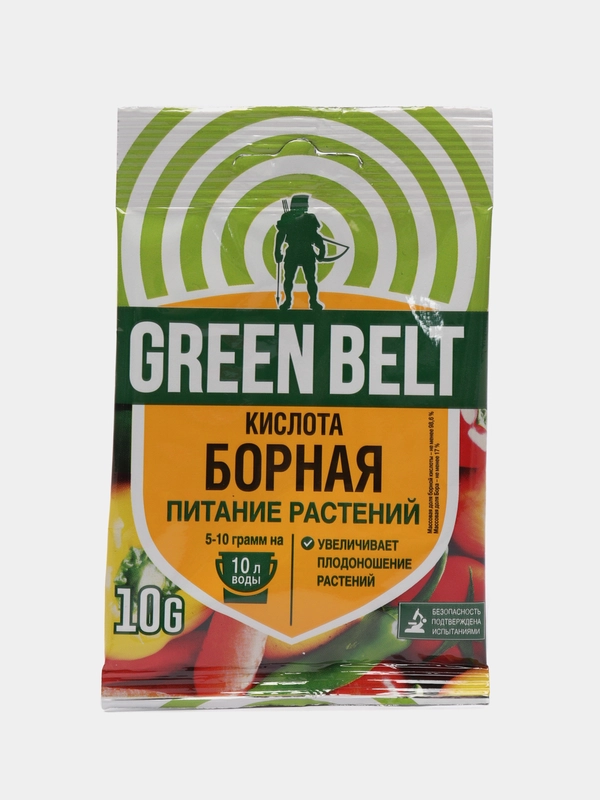 Борная кислота GREEN BELT, 10г