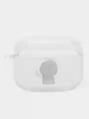 Светло-оранжевый чехол для наушников AirPods Pro, силиконовый, прозрачный