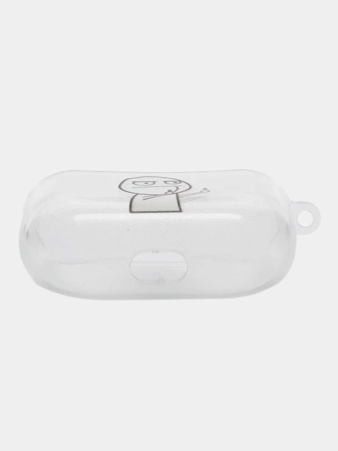 Светло-оранжевый чехол для наушников AirPods Pro, силиконовый, прозрачный