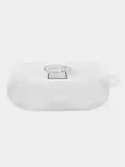 Светло-оранжевый чехол для наушников AirPods Pro, силиконовый, прозрачный