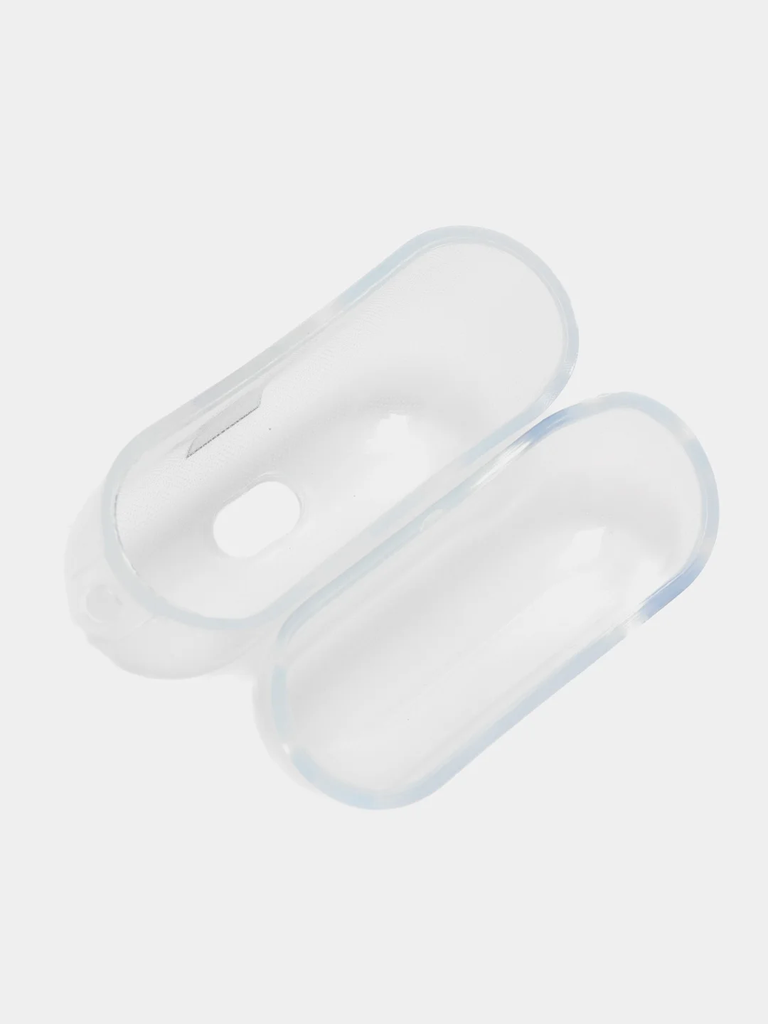 Светло-оранжевый чехол для наушников AirPods Pro, силиконовый, прозрачный