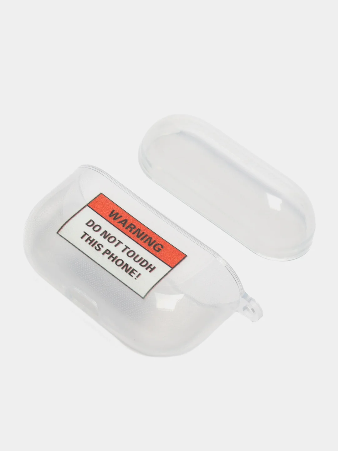 Светло-синий чехол для наушников AirPods Pro, силиконовый, прозрачный