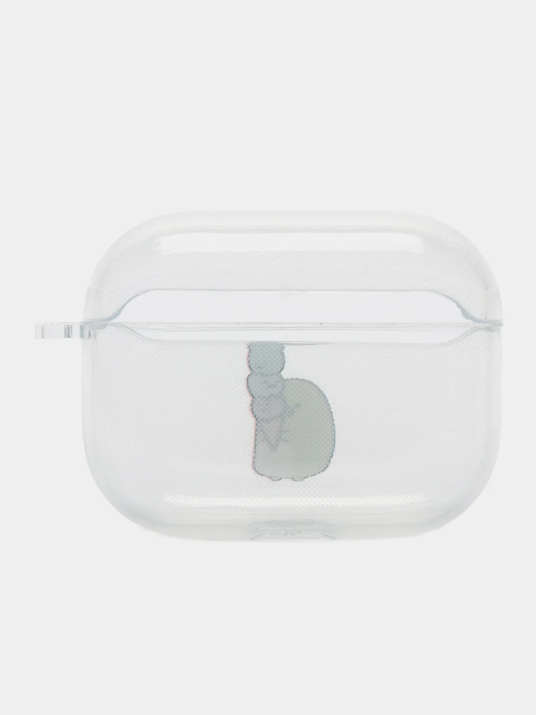 Серебряный чехол для наушников AirPods Pro, силиконовый, прозрачный