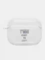 Серый чехол для наушников AirPods Pro, силиконовый, прозрачный