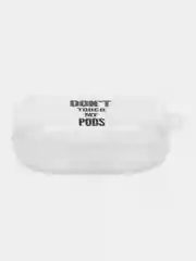 Серый чехол для наушников AirPods Pro, силиконовый, прозрачный