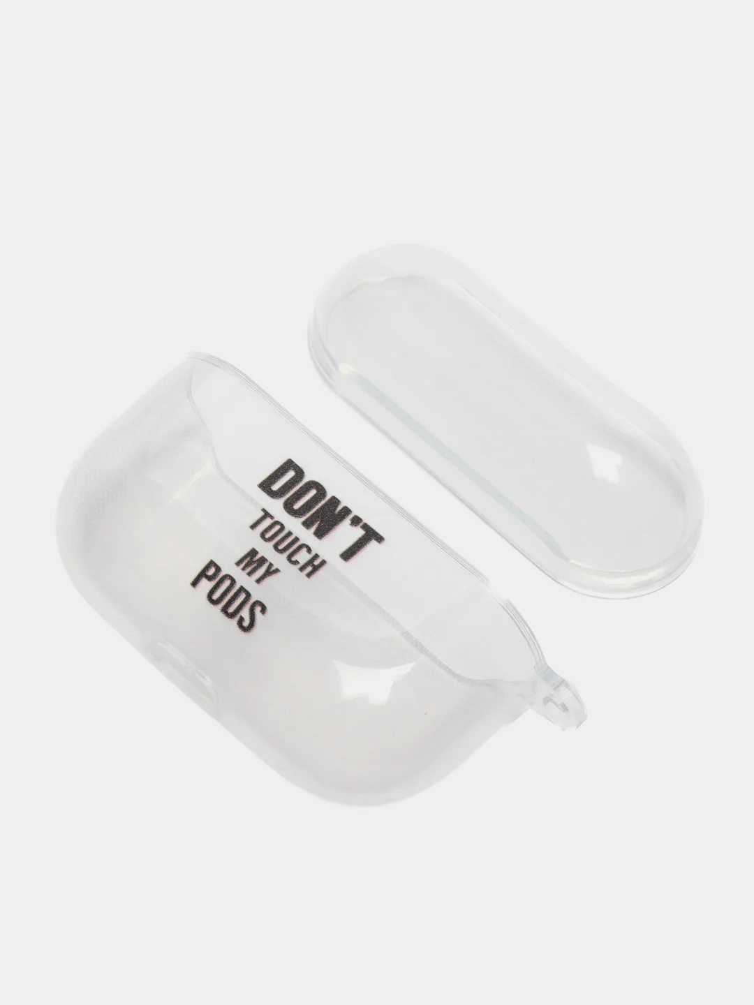 Серый чехол для наушников AirPods Pro, силиконовый, прозрачный