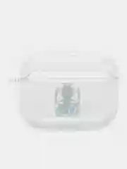 Тёмно-бирюзовый чехол для наушников AirPods Pro, силиконовый, прозрачный