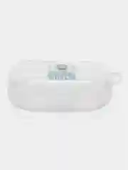 Тёмно-бирюзовый чехол для наушников AirPods Pro, силиконовый, прозрачный