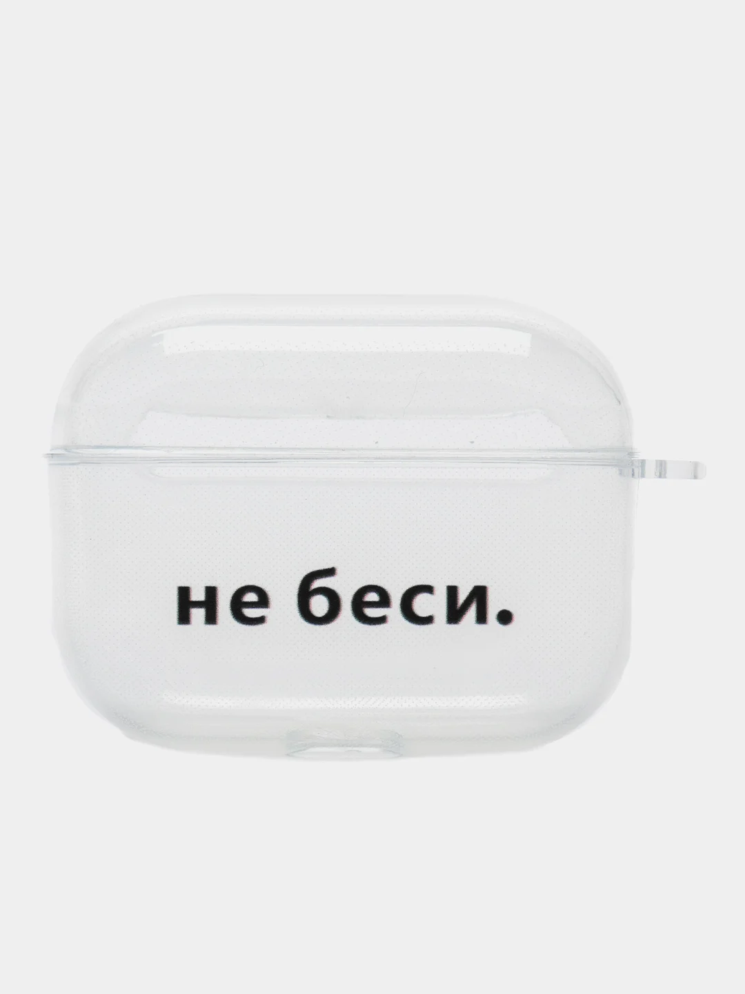 Тёмно-розовый чехол для наушников AirPods Pro, силиконовый, прозрачный