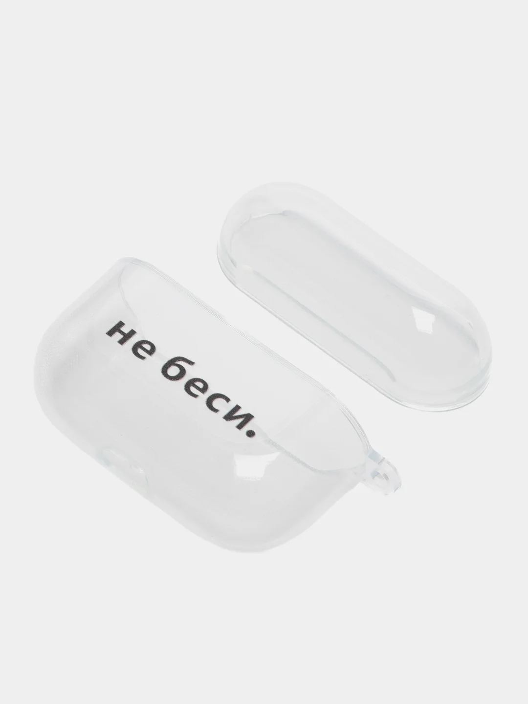 Тёмно-розовый чехол для наушников AirPods Pro, силиконовый, прозрачный