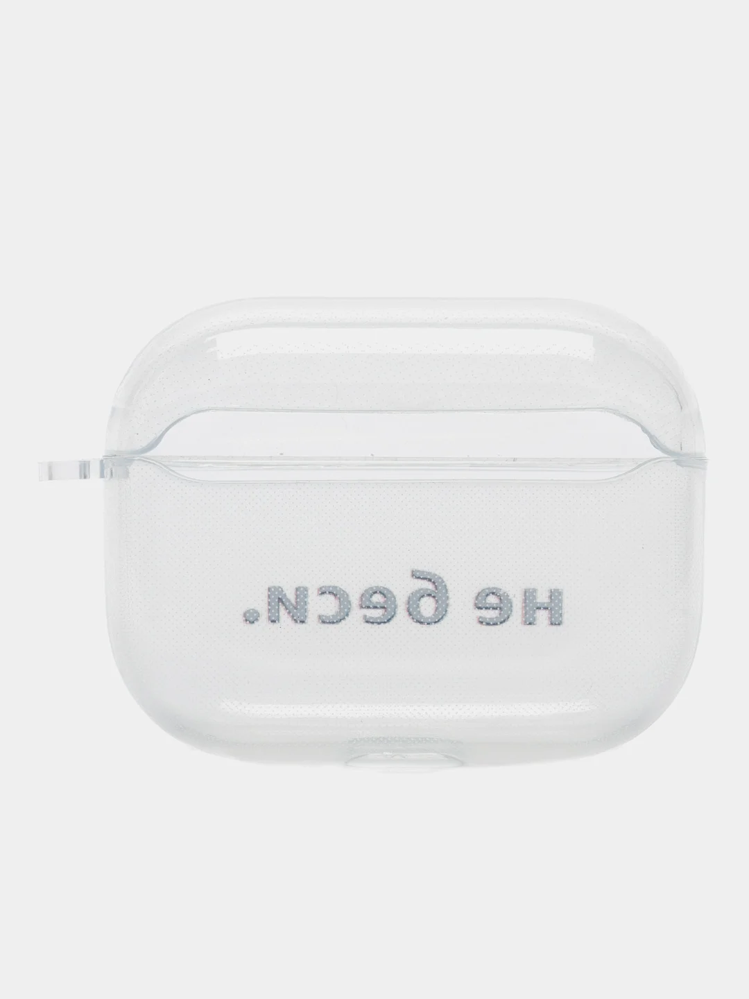 Тёмно-розовый чехол для наушников AirPods Pro, силиконовый, прозрачный