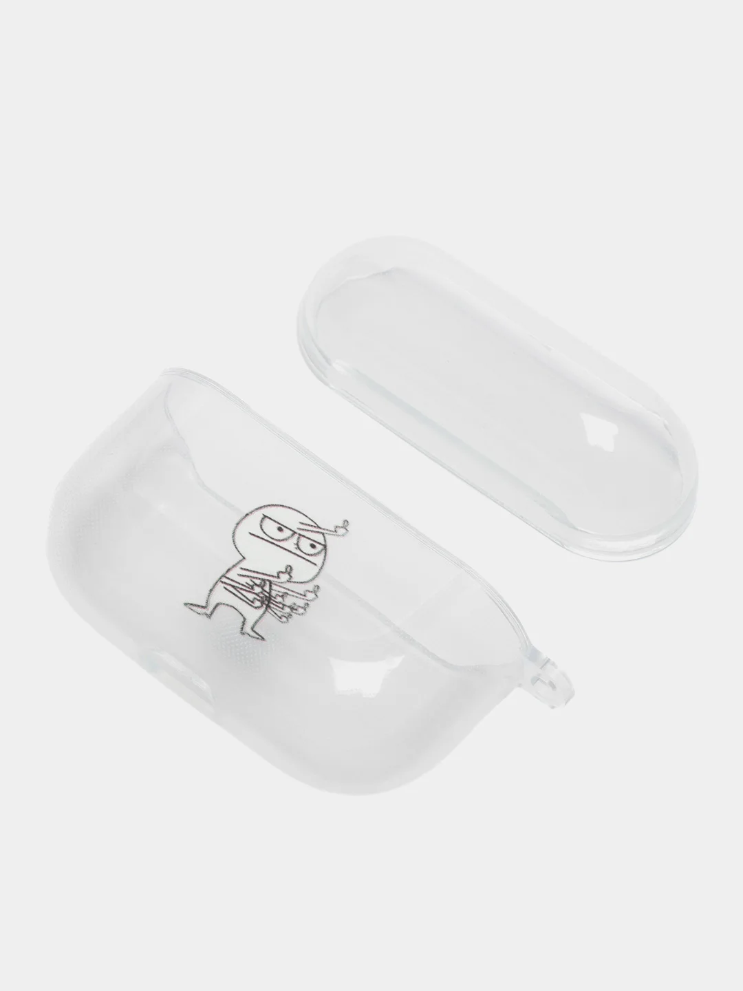Терракотовый чехол для наушников AirPods Pro, силиконовый, прозрачный
