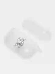 Терракотовый чехол для наушников AirPods Pro, силиконовый, прозрачный