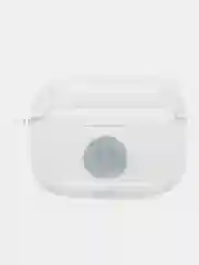 Фиолетовый чехол для наушников AirPods Pro, силиконовый, прозрачный