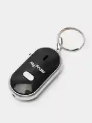 Черный брелок Для Поиска Ключей с Фонариком key finder / Реагирует на свист и громкий звук