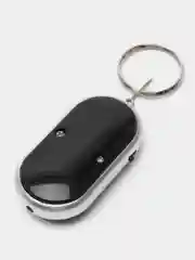 Черный брелок Для Поиска Ключей с Фонариком key finder / Реагирует на свист и громкий звук