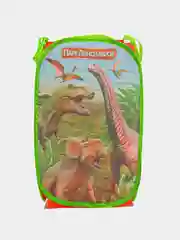 Зеленый складная сетчатая корзина для хранения игрушек и белья