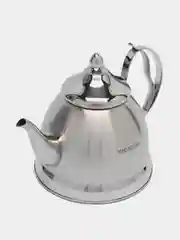 Серый металлик чайник