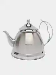 Серый металлик чайник