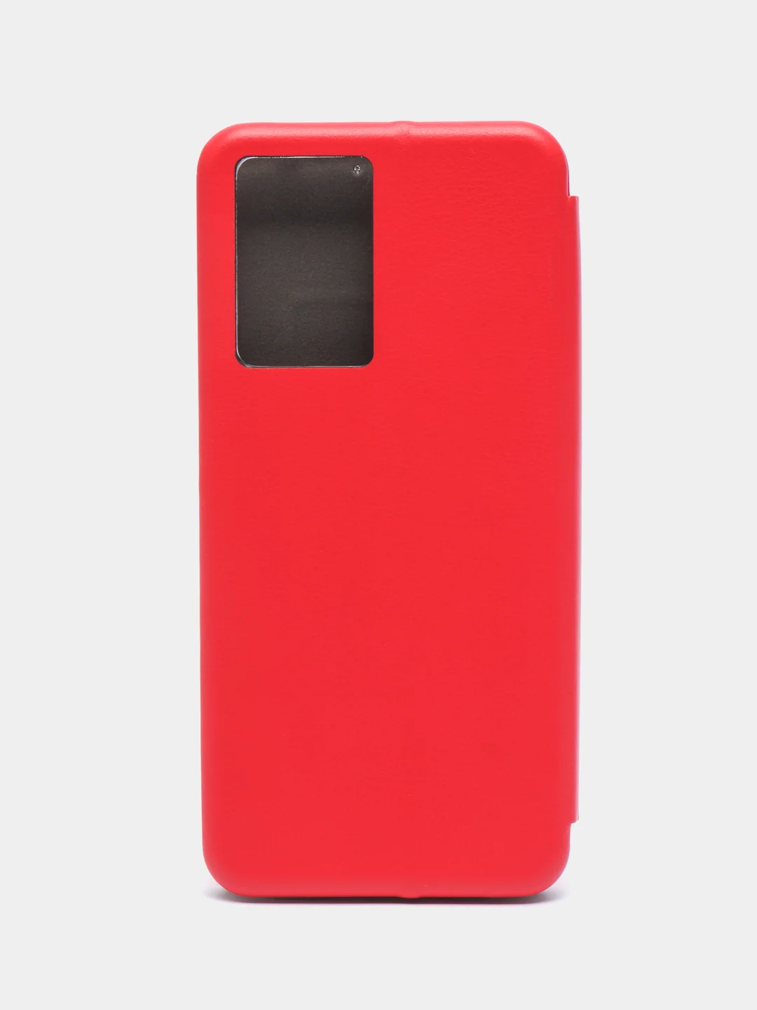 Красный чехол-книжка для Oppo A57 4G, A57 5G, A57s, A77 4g, A77s 4G / Оппо А57 4Г, А57 5Г, А57с