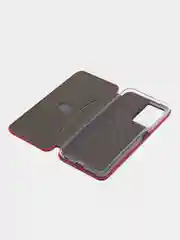 Красный чехол-книжка для Oppo A57 4G, A57 5G, A57s, A77 4g, A77s 4G / Оппо А57 4Г, А57 5Г, А57с