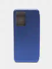Синий чехол-книжка для Oppo A57 4G, A57 5G, A57s, A77 4g, A77s 4G / Оппо А57 4Г, А57 5Г, А57с