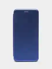 Синий чехол-книжка для Oppo A57 4G, A57 5G, A57s, A77 4g, A77s 4G / Оппо А57 4Г, А57 5Г, А57с