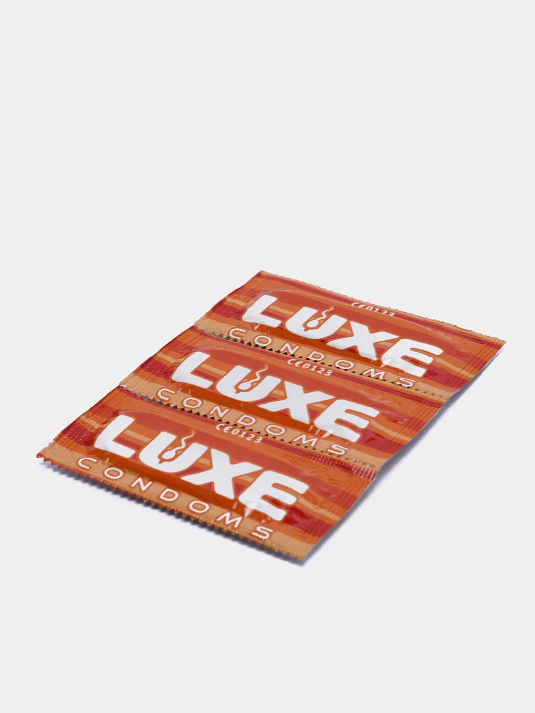 Красный презервативы LUXE, 3 шт в упаковке