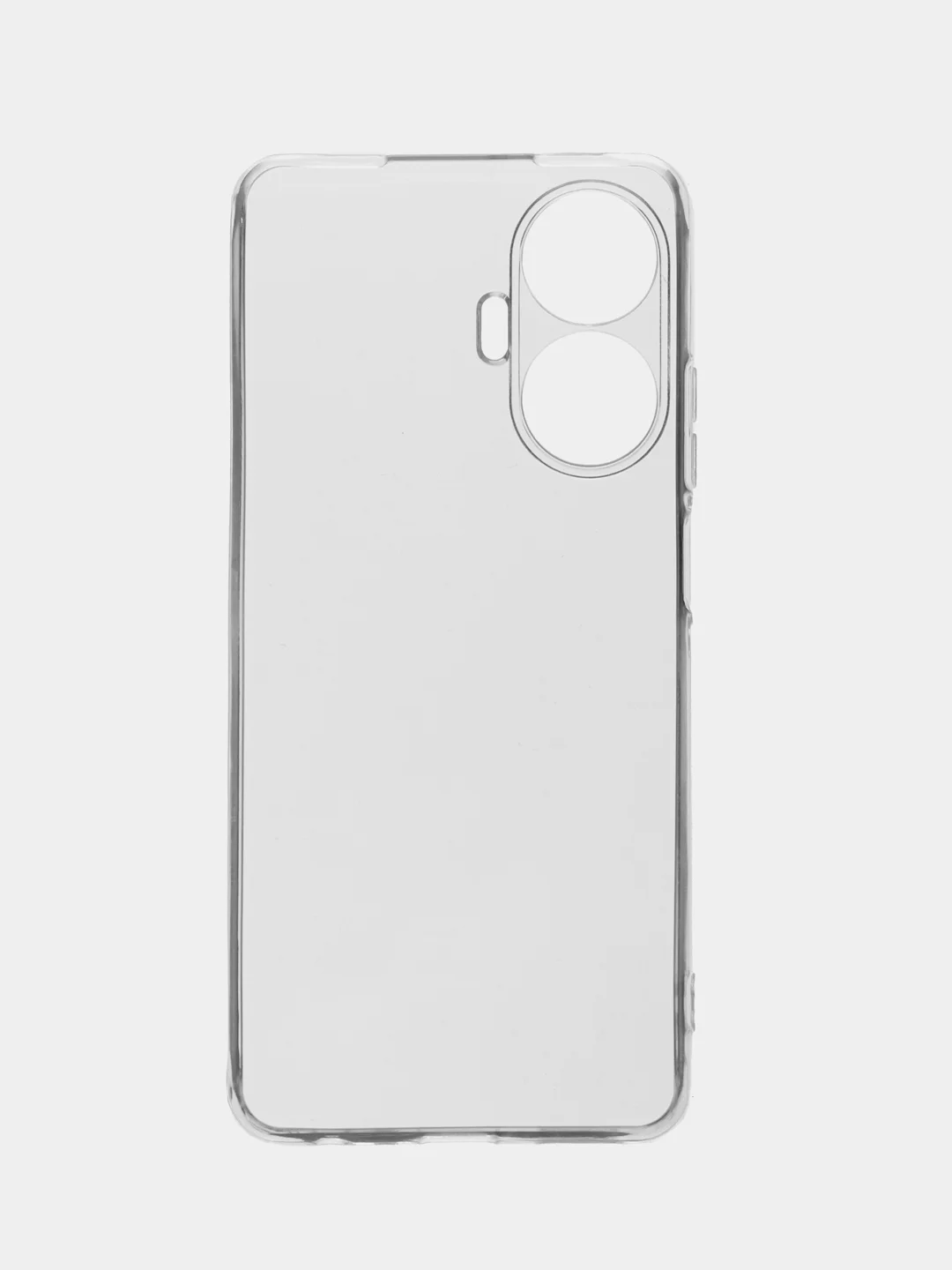 Красный чехол силиконовый Realme C 55 ( Реалми С 55), матовый, с дополнительной защитой камеры