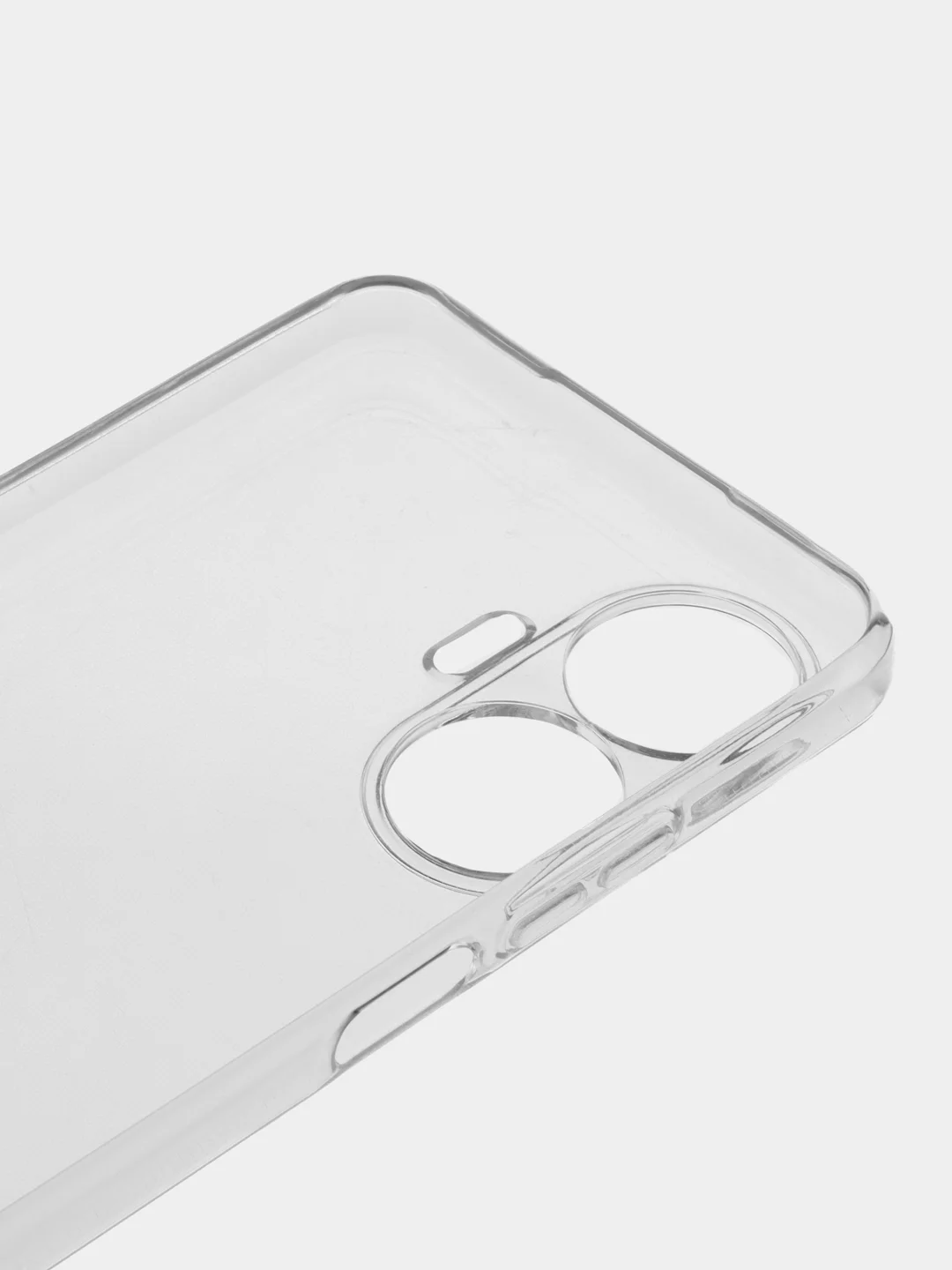 Красный чехол силиконовый Realme C 55 ( Реалми С 55), матовый, с дополнительной защитой камеры