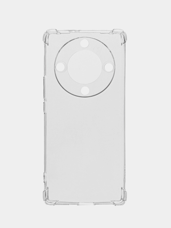 Чехол Honor X9a / Хонор Х9а, прозрачный, силиконовый, противоударный